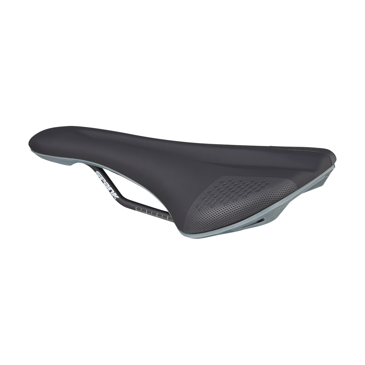 Selle SPANK OOZY 280 144mm Rails CrMo Gris