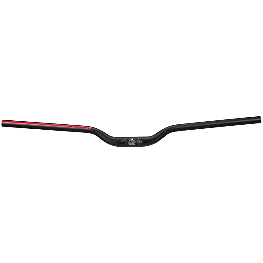Wieszak SPANK SPOON 800 Rise 40mm 800mm czarny/czerwony