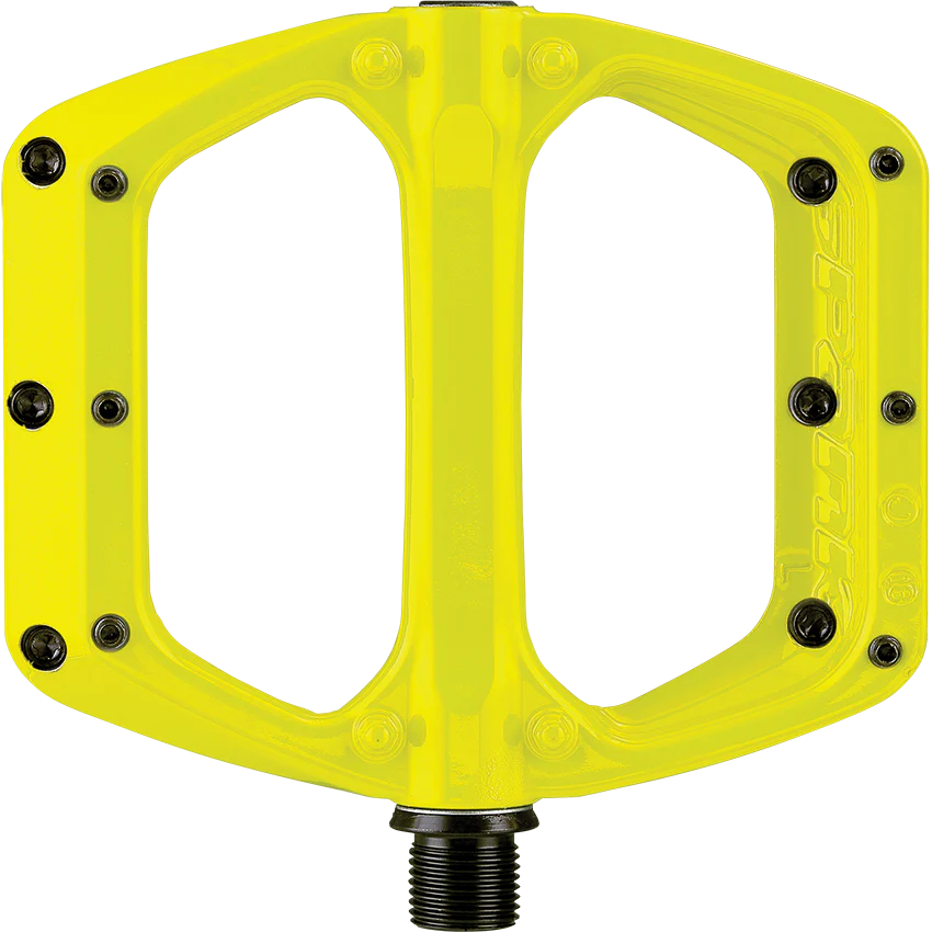 Ploché pedály SPANK SPOON DC žluté