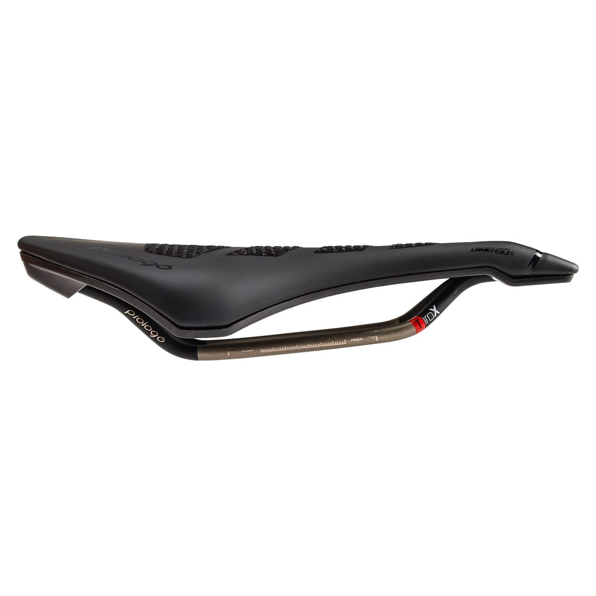 Selle PROLOGO DIMENSION CPC Rails Carbone largeur 143mm Noir