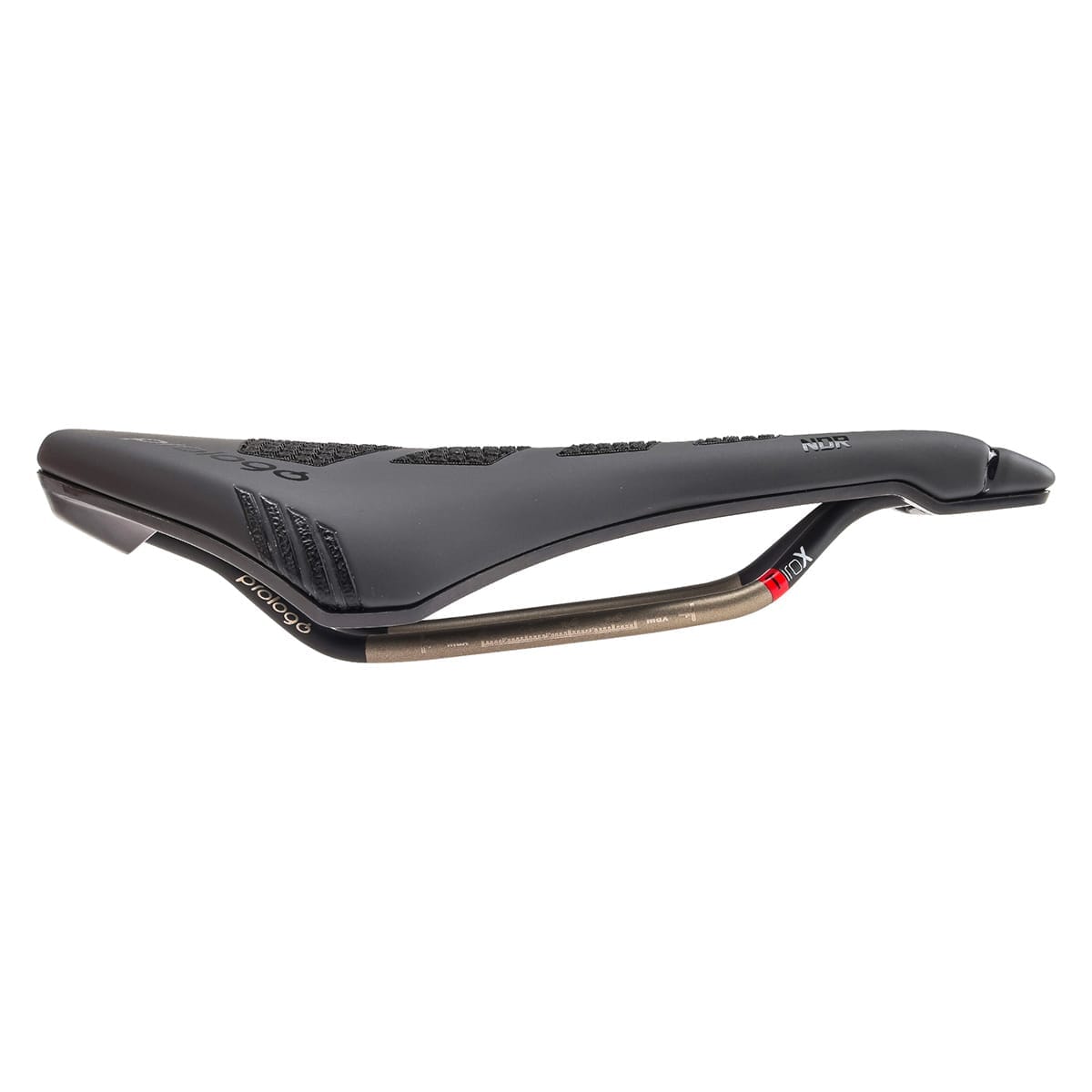 Selle PROLOGO DIMENSION NDR CPC 143 mm Rails TiroX Noir