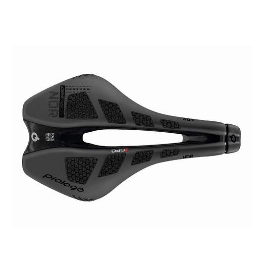 Selle PROLOGO DIMENSION NDR CPC 143 mm Rails TiroX Noir