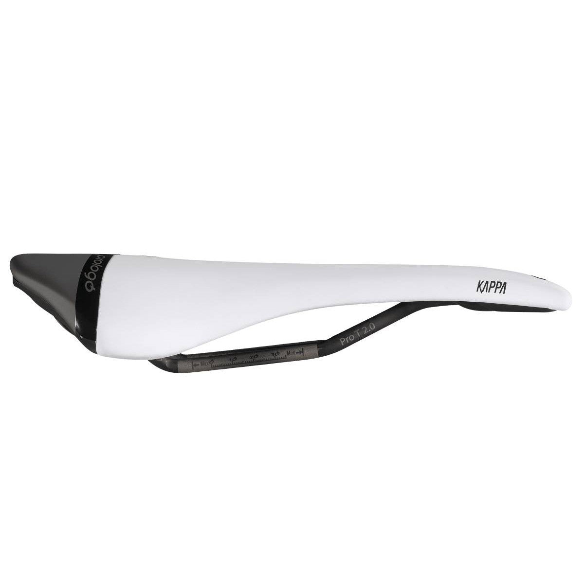 Selle PROLOGO KAPPA EVO Rails T2.0 Blanc