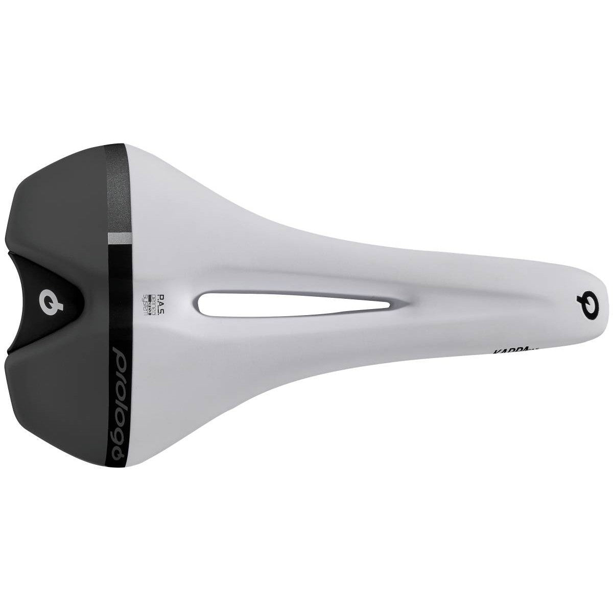 Selle PROLOGO KAPPA PAS Largeur 147mm Rails T2.0 Blanc