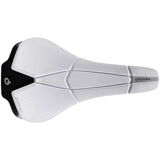 PROLOGO SCRATCH M5 Carbon Sedlo 140mm široké bílé