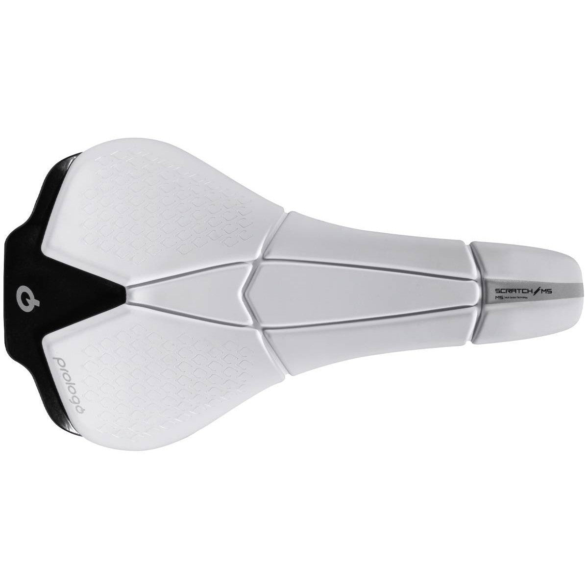 Selle PROLOGO SCRATCH M5 Rails Tirox Blanc