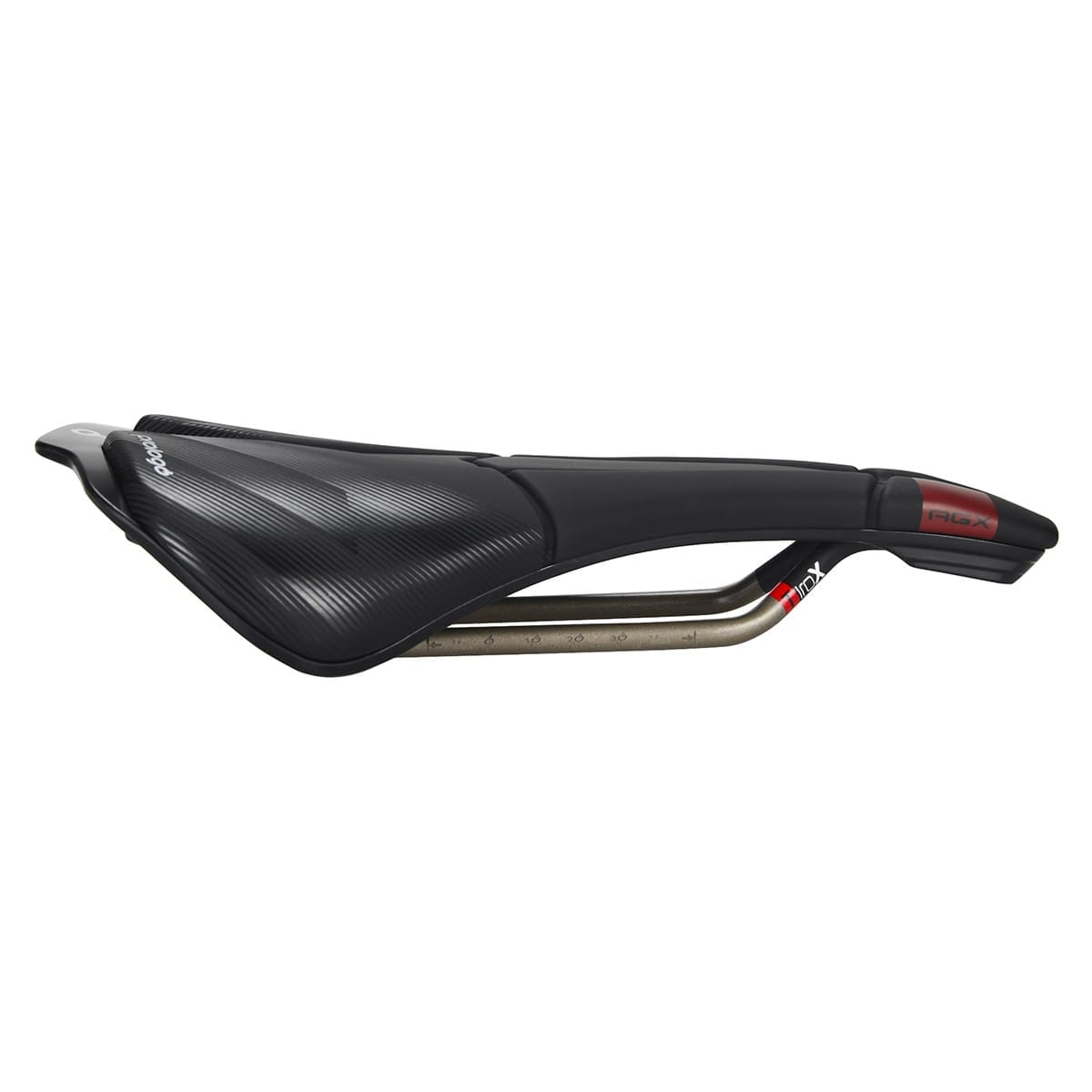 Selle PROLOGO SCRATCH M5 AGX RAILS Carbone largeur 140mm Noir