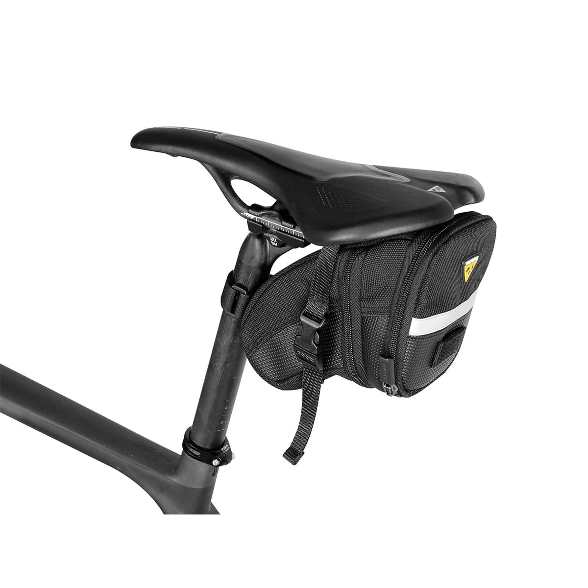 Sacoche de Selle TOPEAK AERO WEDGE PACK STRAP - M Noir