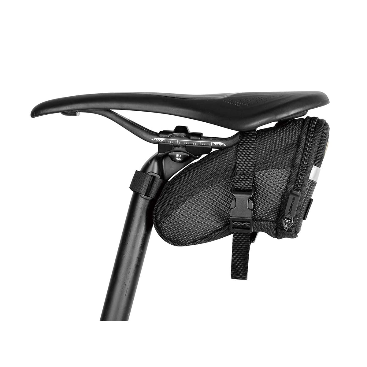 Sacoche de Selle TOPEAK AERO WEDGE PACK STRAP - S Noir