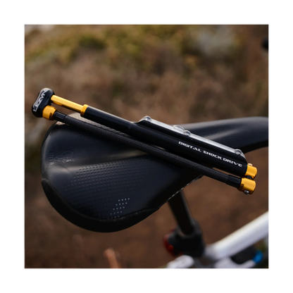 Pompe Haute Pression pour Suspension LEZYNE DIGITAL SHOCK DRIVE Noir/Or
