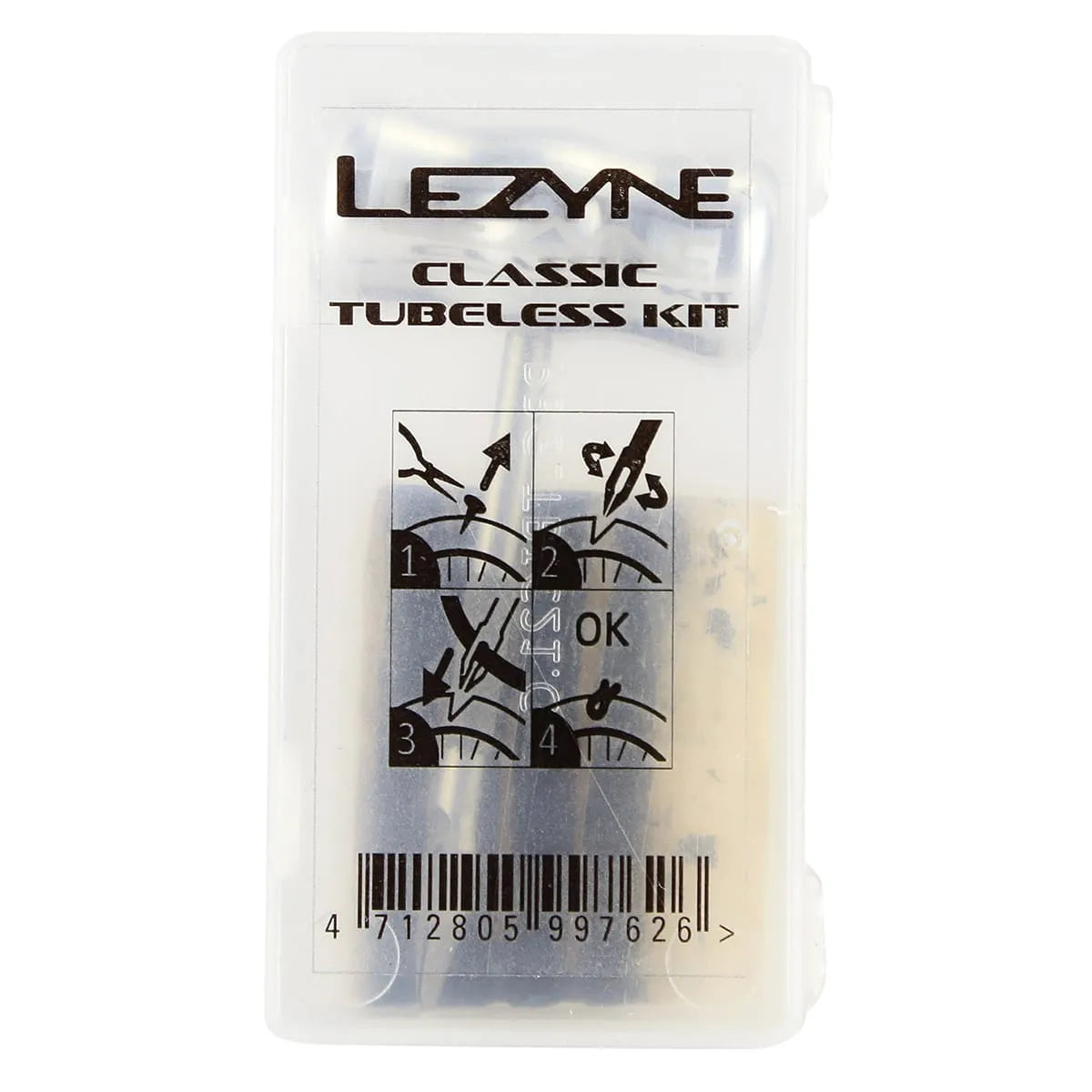 Kit de Réparation Tubeless LEZYNE CLASSIC + 5 Mèches