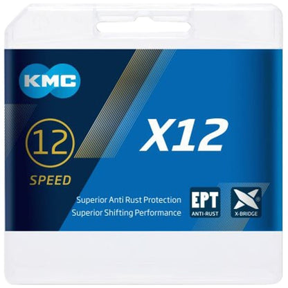 Chaîne 12V KMC X12 EPT Argent