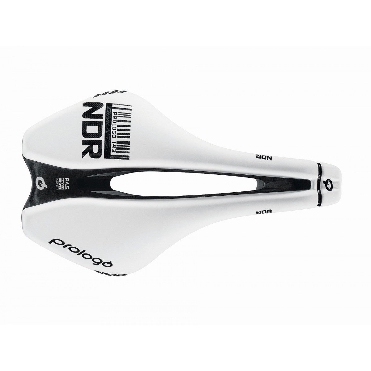 Selle PROLOGO DIMENSION NDR Rails T4.0 Blanc