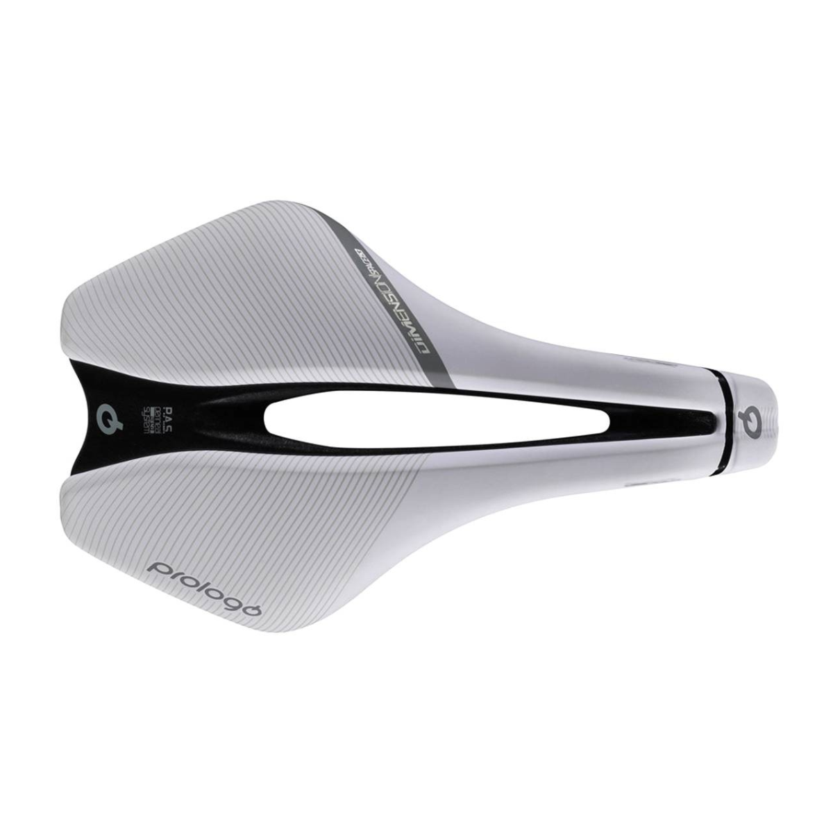 Selle PROLOGO DIMENSION SPACE Rails T4.0 Blanc