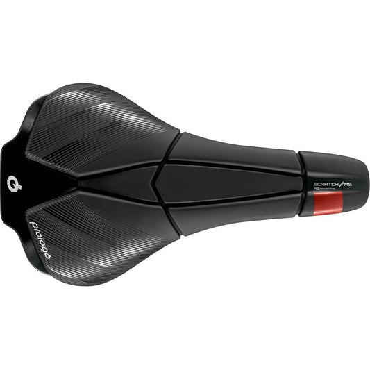 Selle PROLOGO SCRATCH M5 AGX RAILS Carbone largeur 140mm Noir