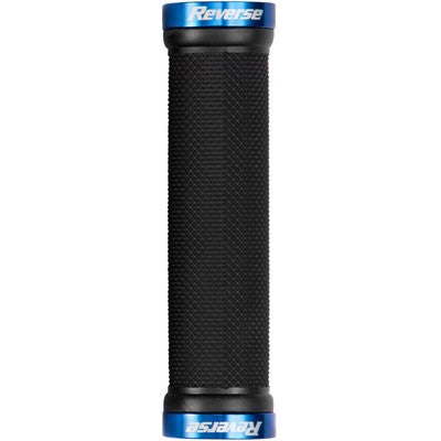 Grips REVERSE COMPONENTS CLASSIC Lock-On Ø 28mm Noir/Bleu