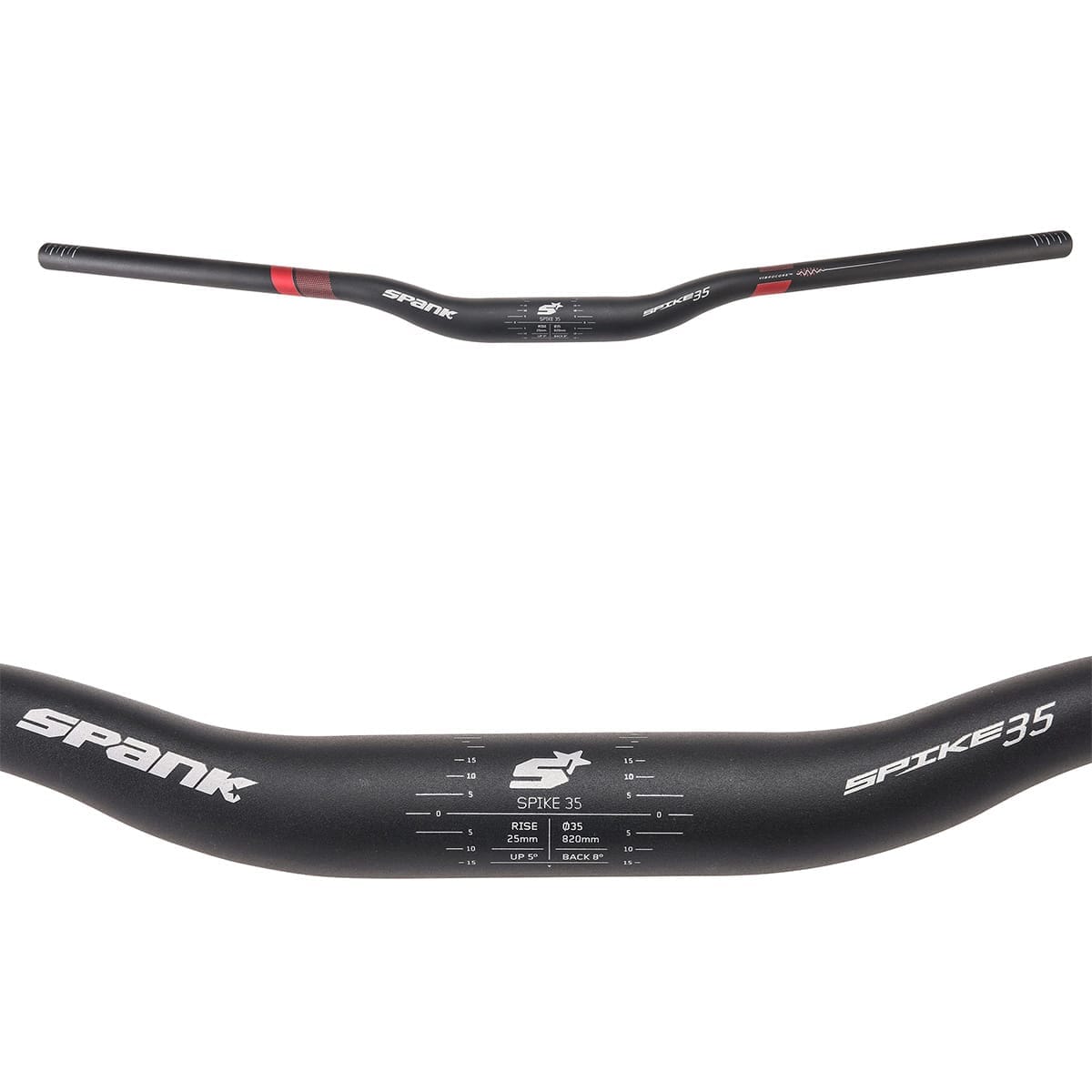 Cintre SPANK SPIKE 35 VIBROCORE Rise 25 mm 35/820 mm