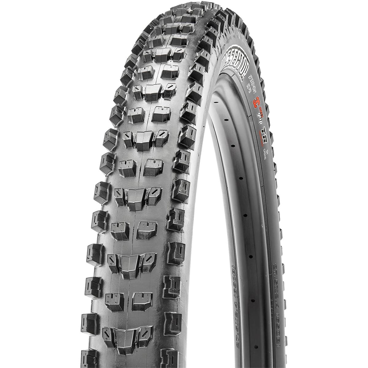 Pneu MAXXIS DISSECTOR 27,5x2,40 WT Double Down 3C Grip Tubeless Ready Souple Noir