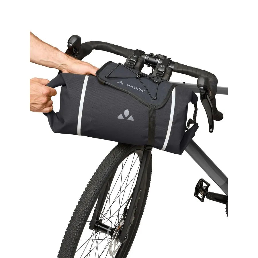 VAUDE TRAILFRONT CAGE 10 L styrväska Svart