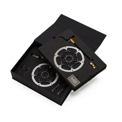 Paire de Freins HOPE TECH 4 EVO V6Ti Durite Noir - Edition Limitée Noir/Or