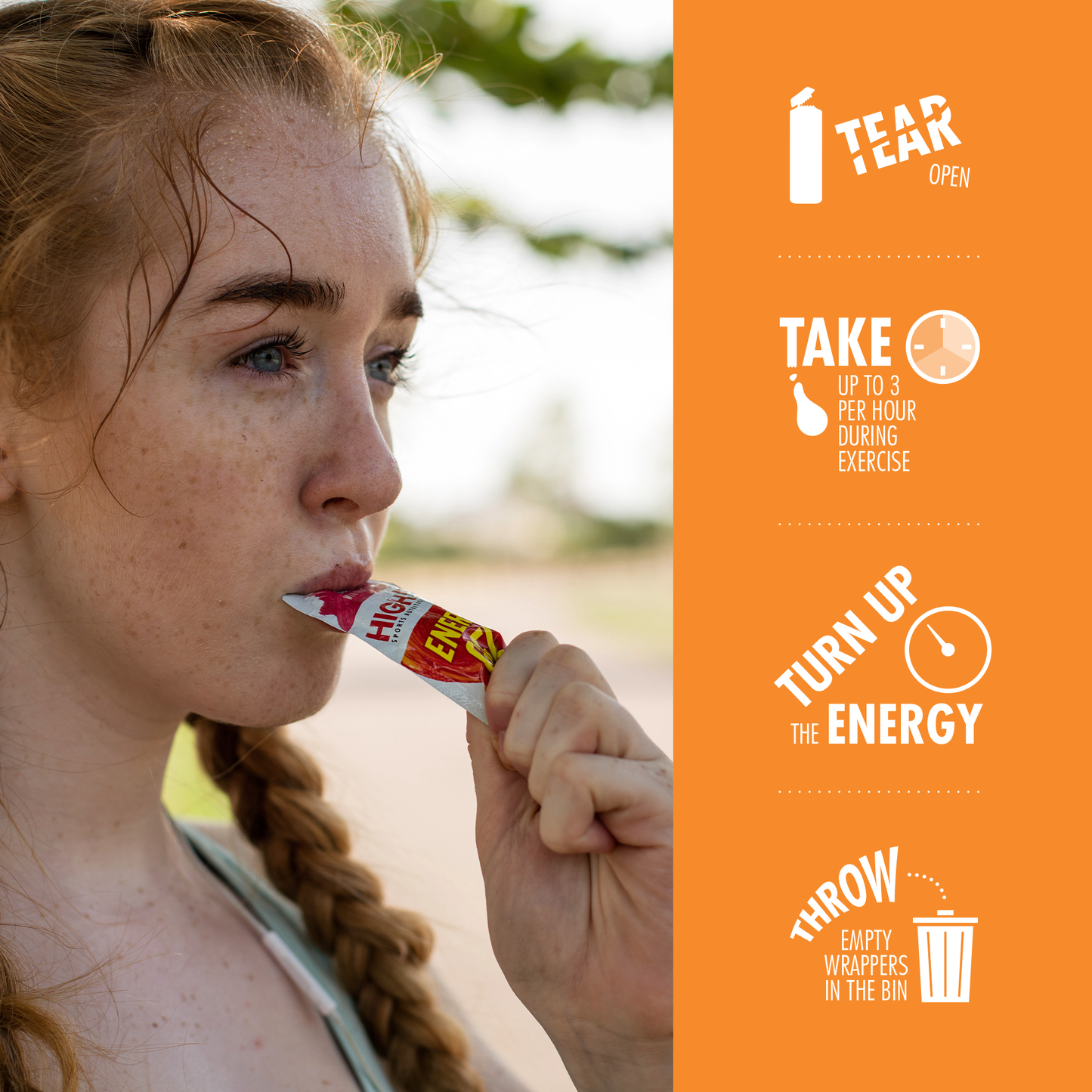 Żel energetyczny HIGH5 ENERGY ELECTROLYTE (60g) Tropical
