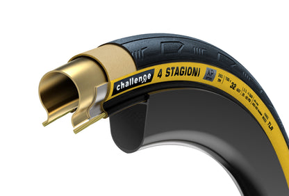 Pneu CHALLENGE 4 STAGIONI XP Tubeless Ready Beige