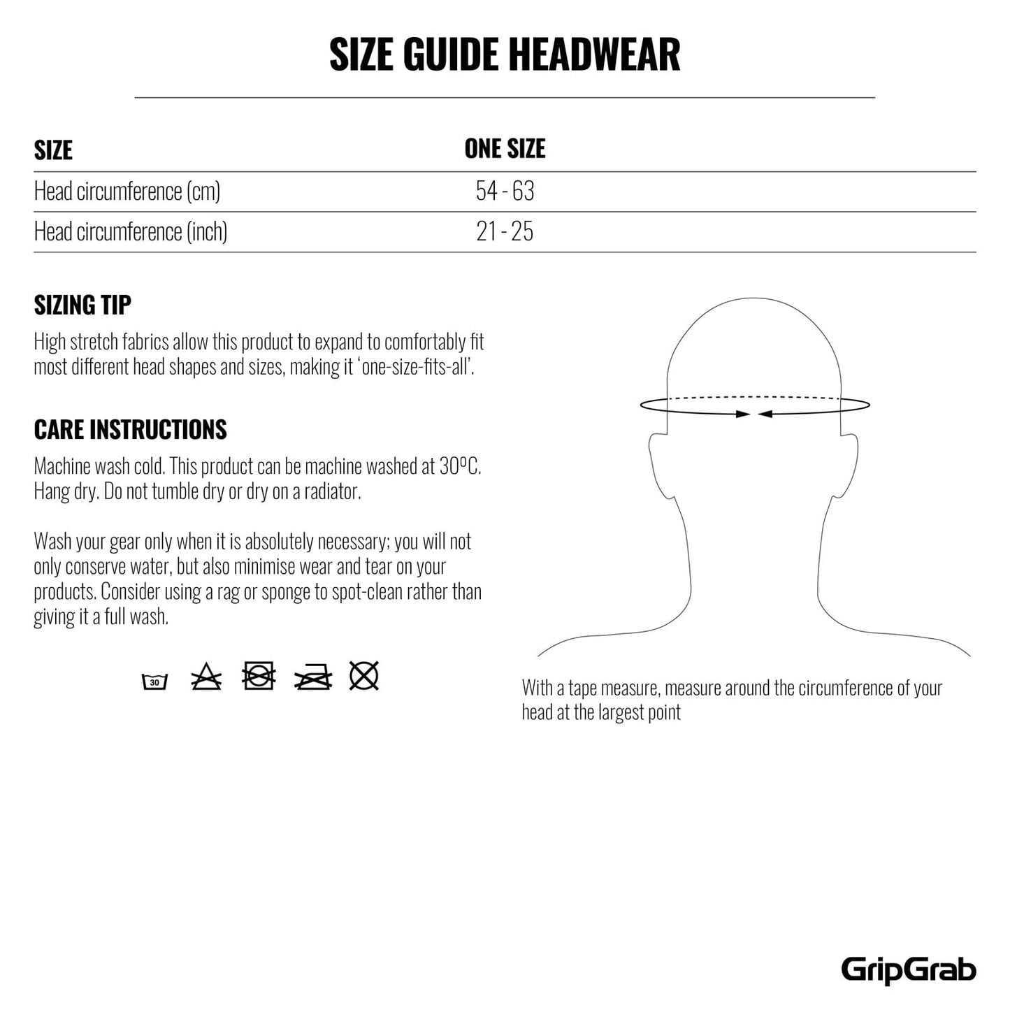 Bandana GRIPGRAB Gul