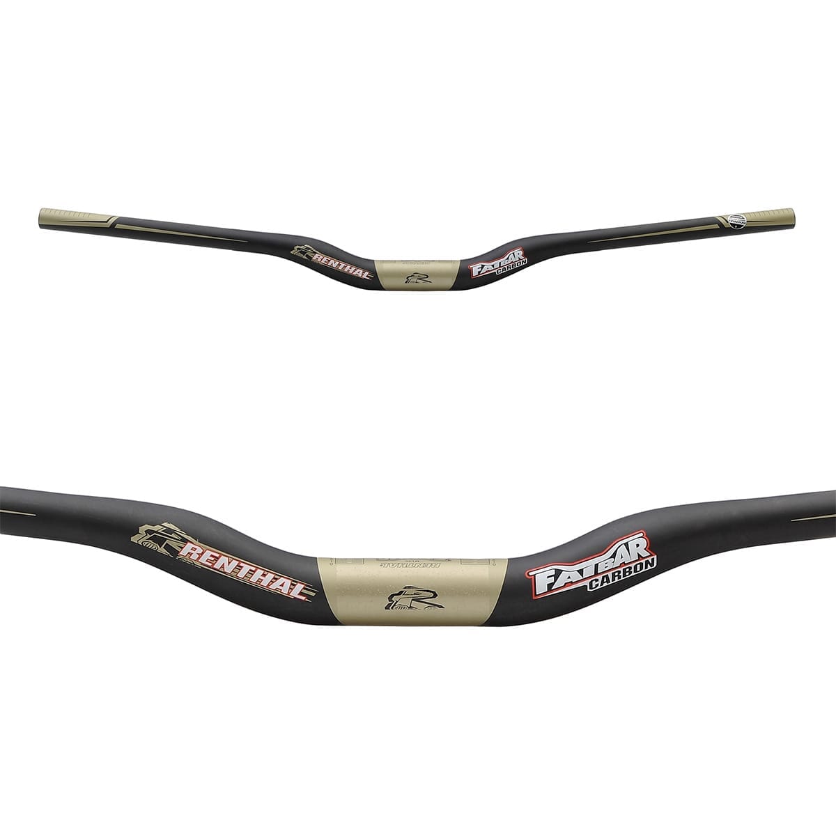 Cintre RENTHAL FATBAR DH Carbone Rise 30 mm