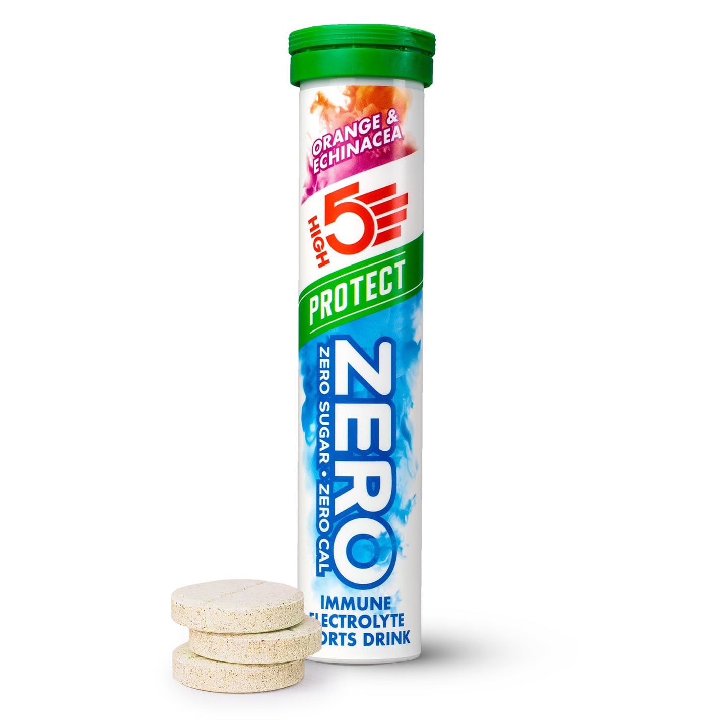 HIGH5 ZERO PROTECT Hydratation Electrolyte (20 Pastilles) Orange & Echinacée
