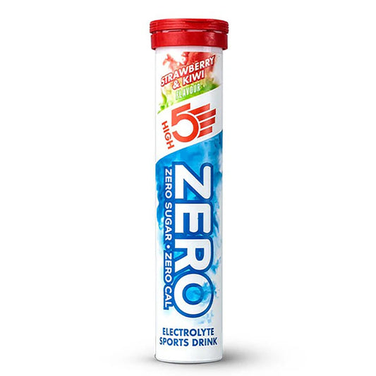 Boisson Anticrampe HIGH5 ZERO Tube de 20 Pastilles Fraise Kiwi