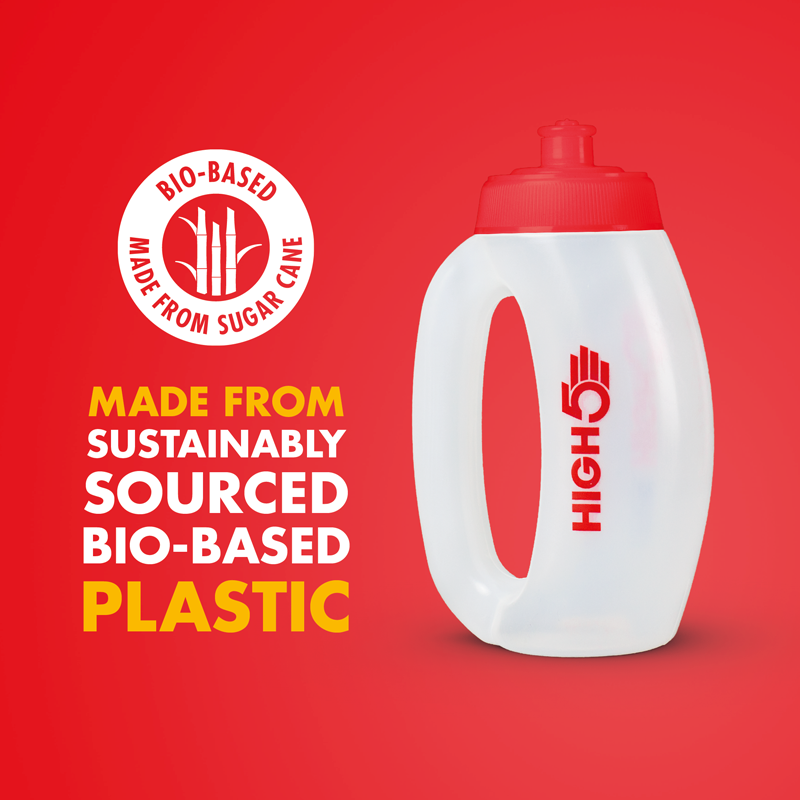 High5 RUN BOTTLE Transparent vattenflaska