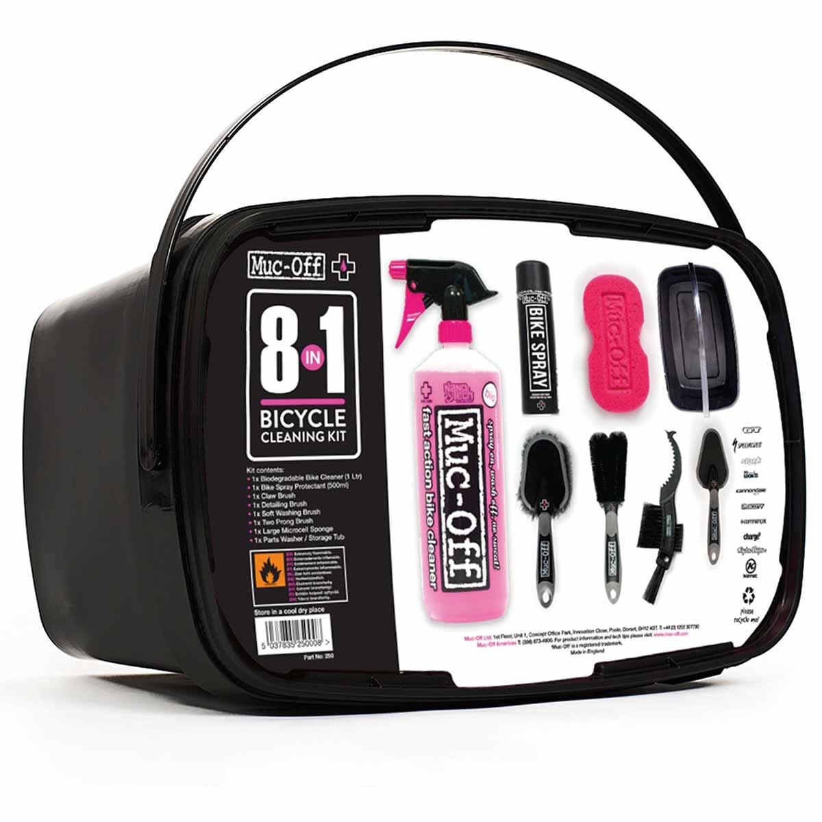 Kit de Nettoyage MUC-OFF (8 pièces)