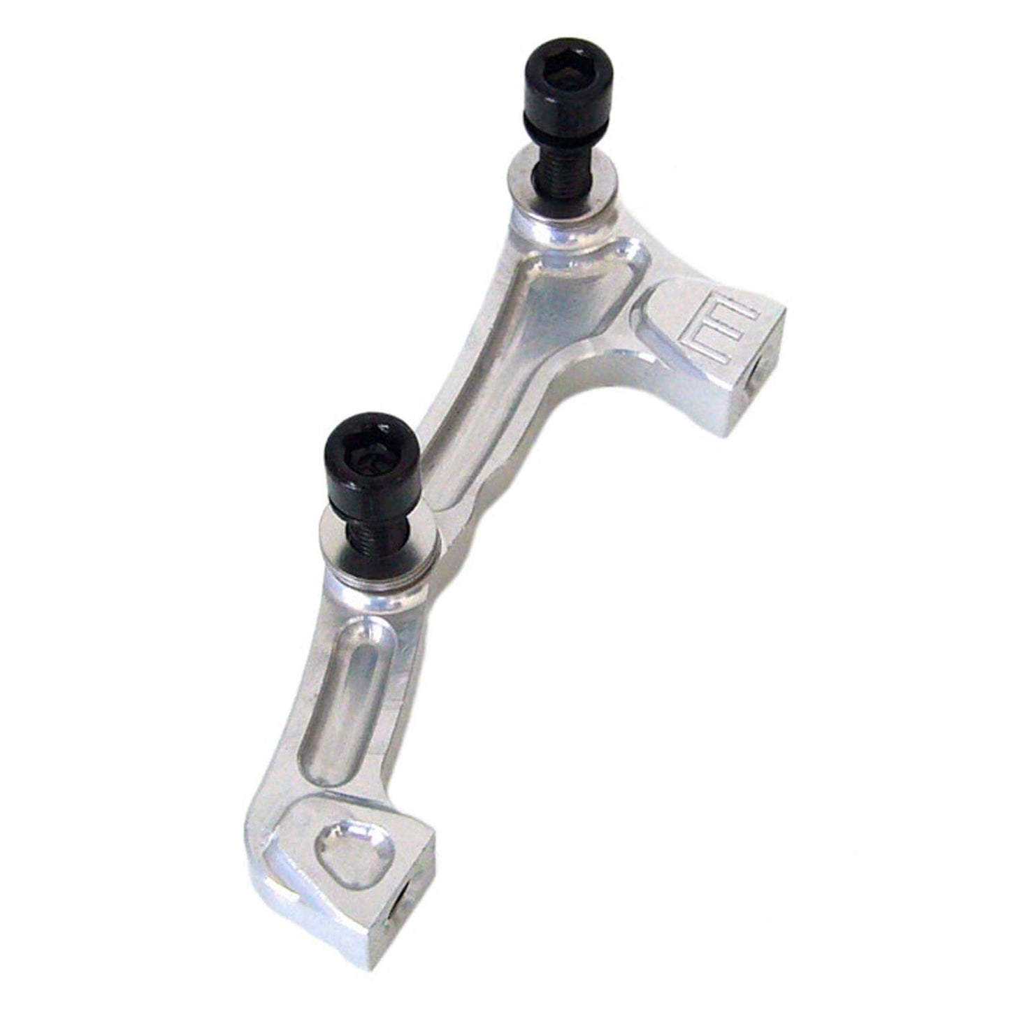 Adaptér předního třmenu PM / IS FOX 40 HOPE 203 mm Disc #HBME Silver