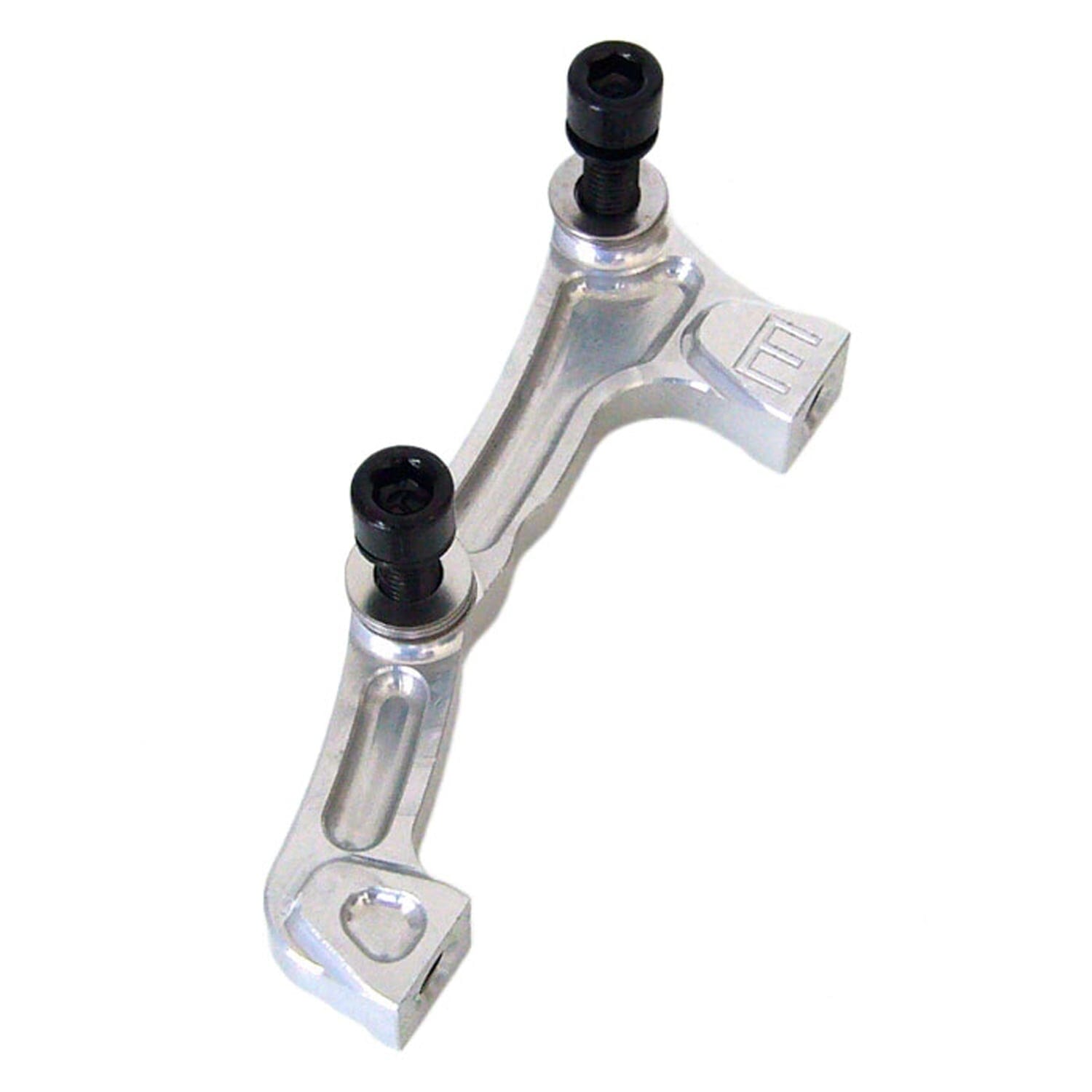 Adaptér předního třmenu PM / IS FOX 40 HOPE 203 mm Disc #HBME Silver