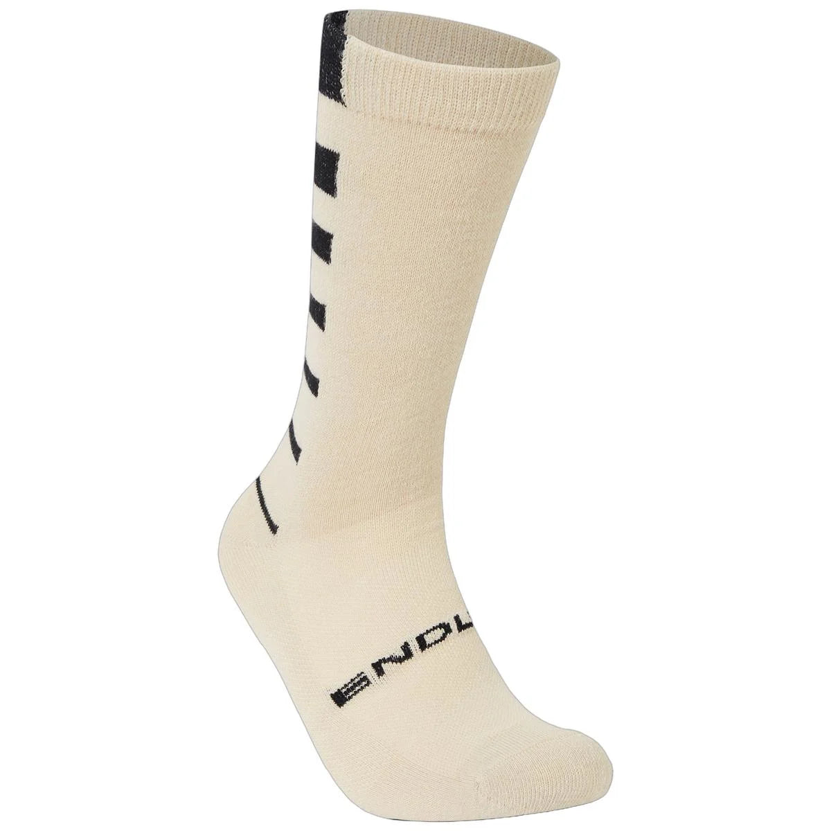 ENDURA COOLMAX STRIPE 2-PAR Brons/Röd Strumpor