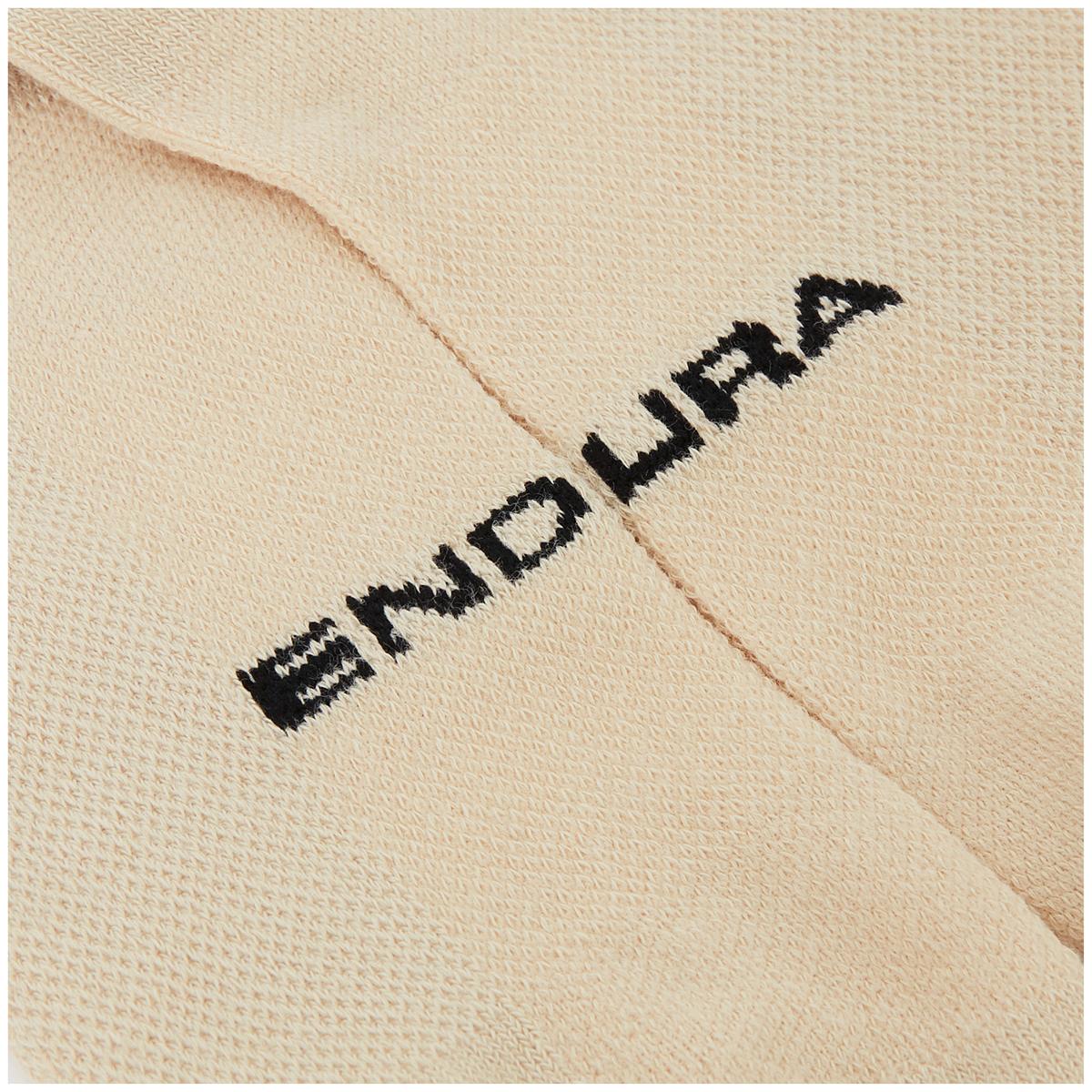 ENDURA COOLMAX STRIPE 2-PAR Brons/Röd Strumpor