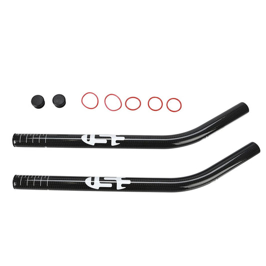 Extensions de Prolongateurs USE AERO 320mm -30 DEG. BEND SET - Carbone