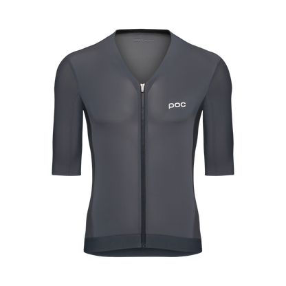 Maillot POC RACEDAY Manches Courtes Gris