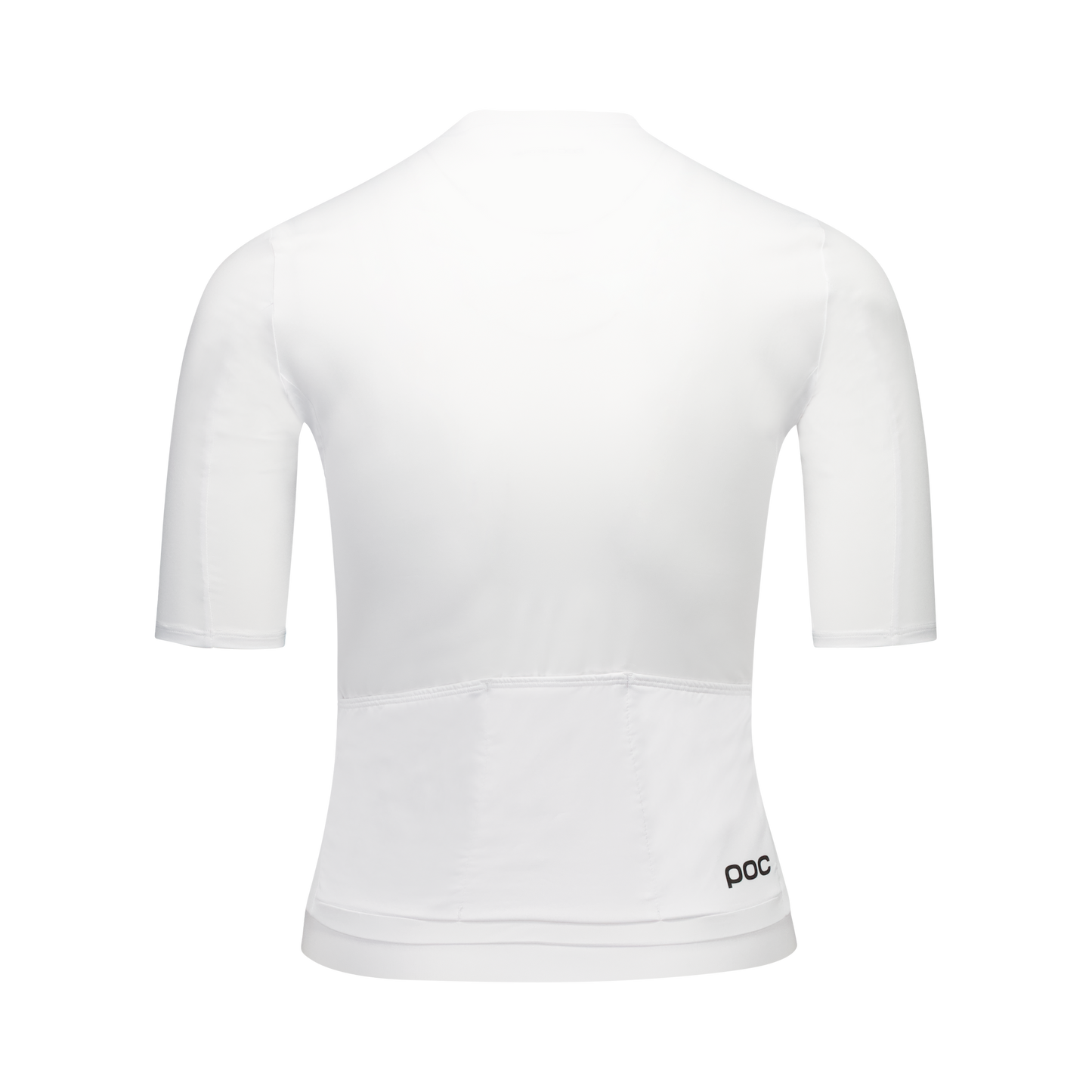 Maillot POC CADENCE Manches Courtes Blanc