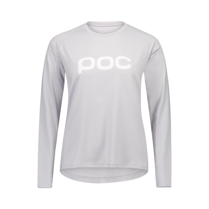 Maillot POC REFORM ENDURO Manches Longues Femme Gris Clair