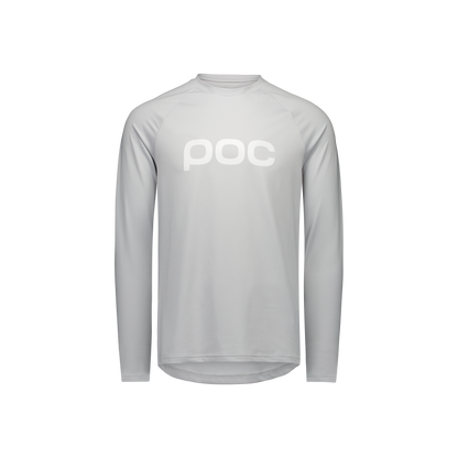 Maillot POC REFORM ENDURO Manches Longues Gris Clair