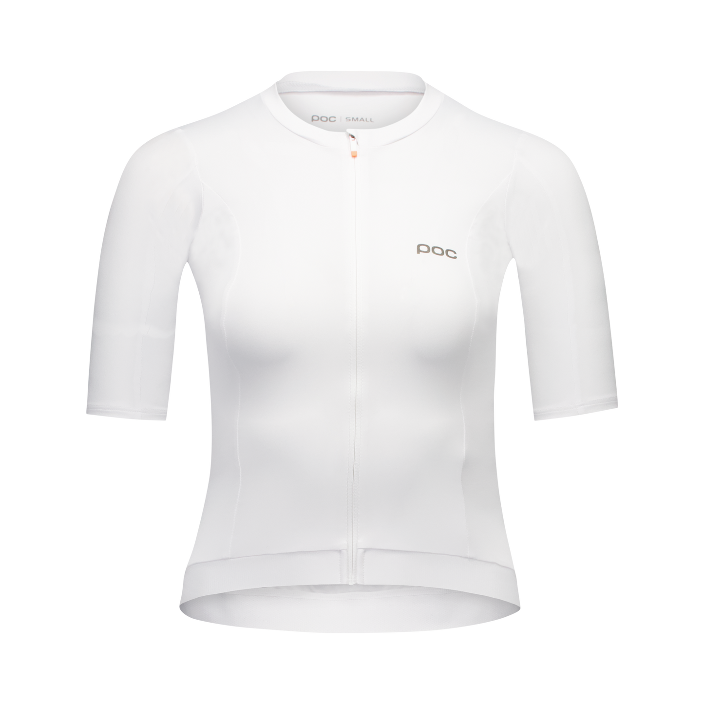 Maillot POC CADENCE Femme Manches Courtes Blanc