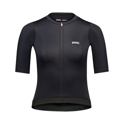 Maillot POC CADENCE Femme Manches Courtes Noir