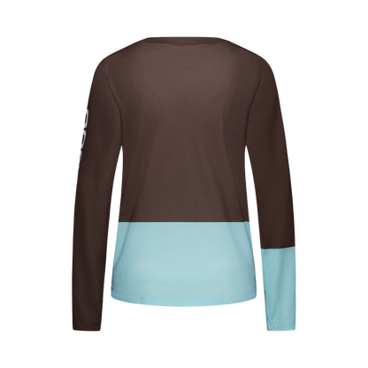 Maillot POC MOTION AIR Manches Longues Femme Bronze/Bleu