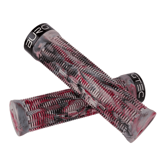 Grips BURGTEC THE BARTENDER PRO GREG MINNAAR SIGNATURE Lock-On 135 mm Noir/Rouge