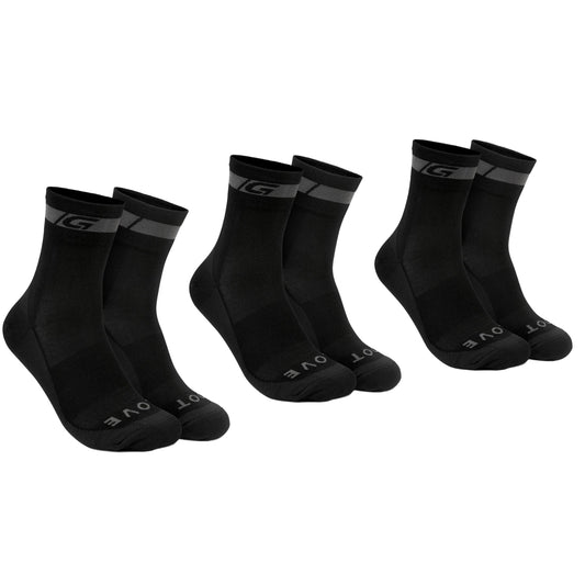 Ponožky GRIPGRAB MERINO REGALAR černé (x3)