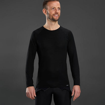 Sous-Vêtement Manches Longues GRIPGRAB MERINO BLEND THERMAL Noir