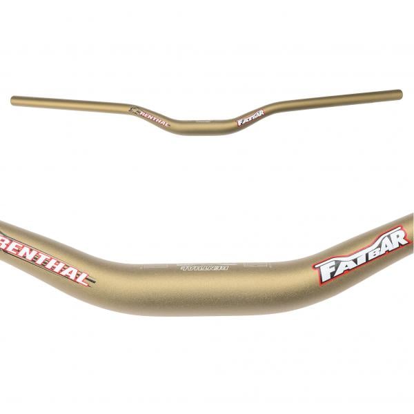 Cintre RENTHAL FATBAR DH Rise 40mm 800mm Or