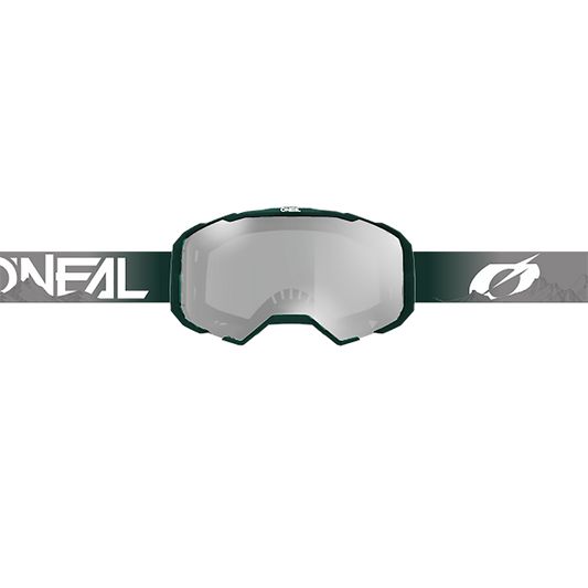 O'NEAL B-22 COVERT Mask Grå/Grön Clear Shield