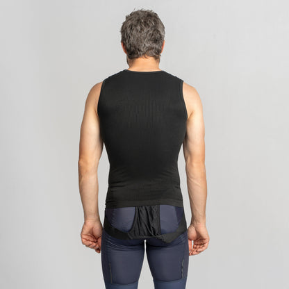 Sous-Vêtement Sans Manches GRIPGRAB PACR SPRING AUTUMN SEAMLESS Noir